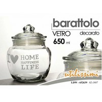BARATTOLO VETRO 650-750 ML.